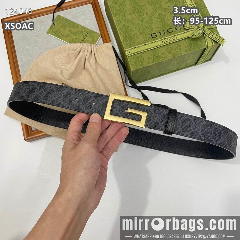 Gucci belt 35mmX95-125cm 8L10
