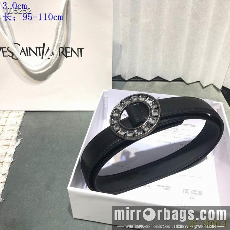 YSL Belt 30mmX95-110cm 8L06