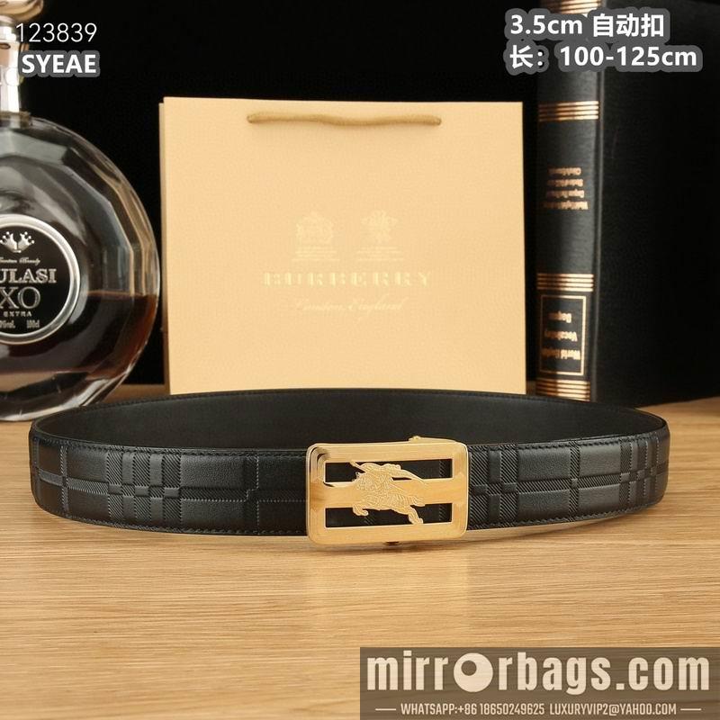 Burberry belt 35mmX100-125cm 8L78