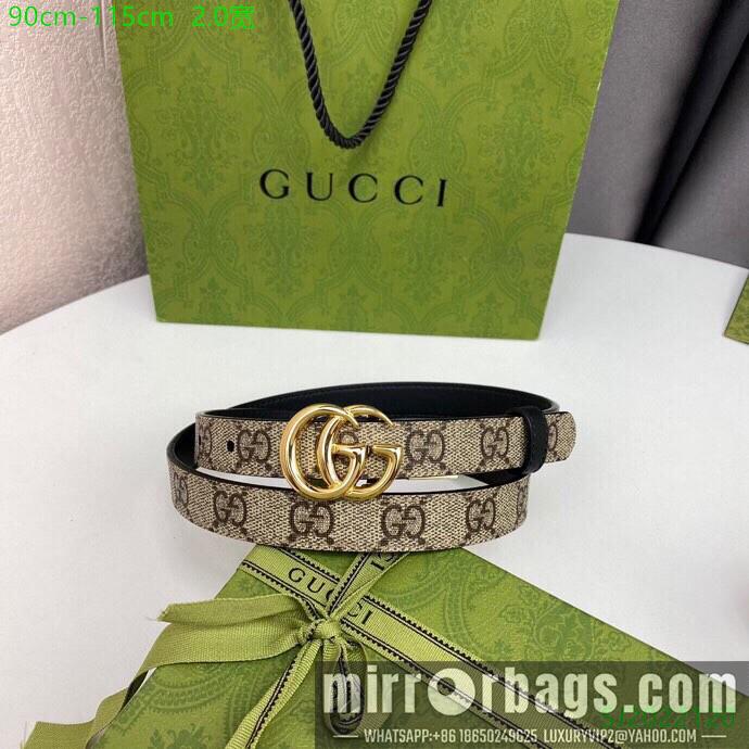 Gucci Belt 20mmX90-115cm 7D04