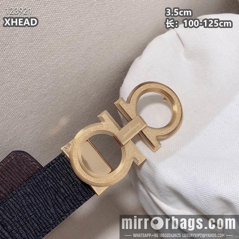 Ferragamo belt 35mmX100-125cm 8L37