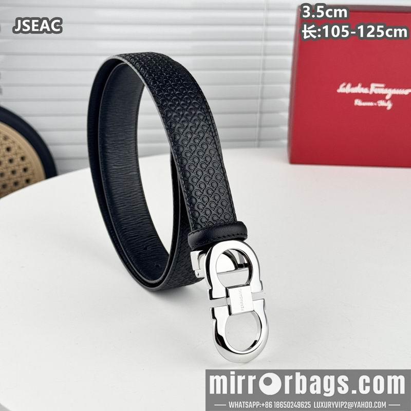 Ferragamo belt 35mmX105-125cm 8L128