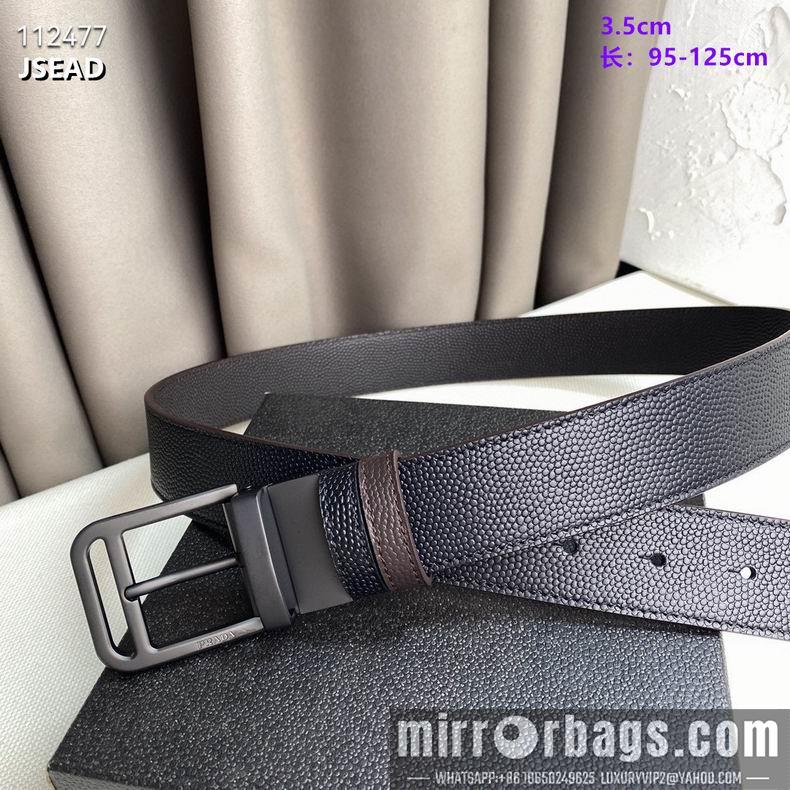 Prada belt 35mmX95-125CM 8L15