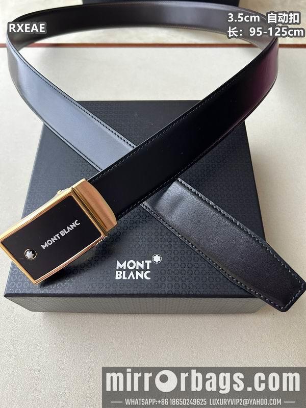 Montlanc belt 35mmX100-125cm 8L76