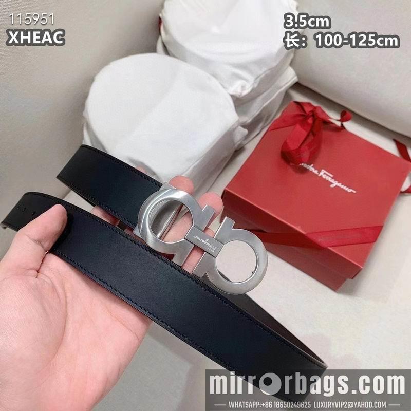 Ferragamo belt 35mmX100-125cm 8L49