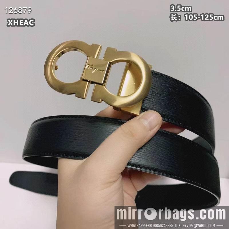 Ferragamo belt 35mmX105-125cm 8L109