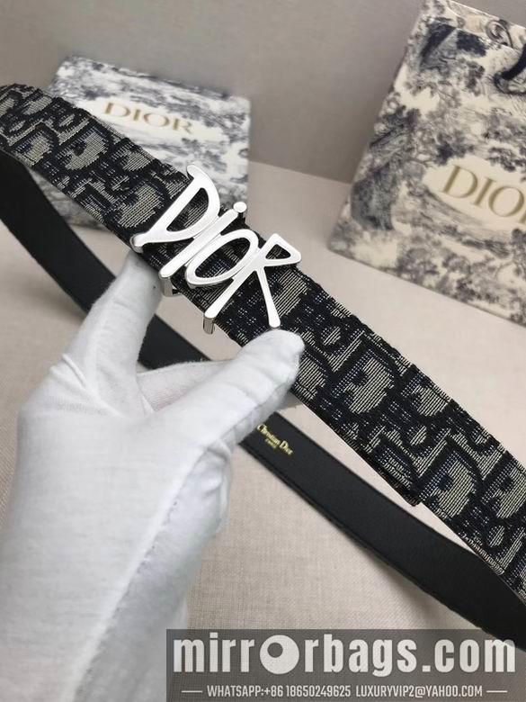 Dior Belt 34mmX95-125cm 7D25