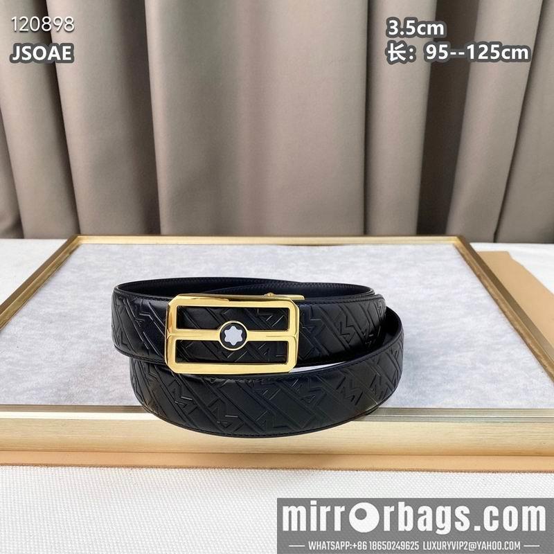Montblanc belt 自动带 35mmX95-125cm 8L072004