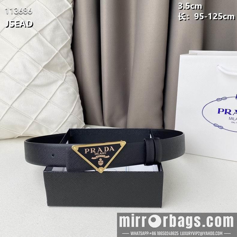 Prada belt 35mmX95-125CM 8L20