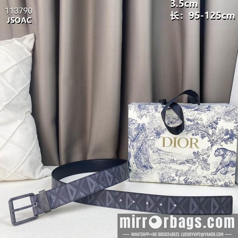 Dior Belt 35mm 95-125cm 8L13