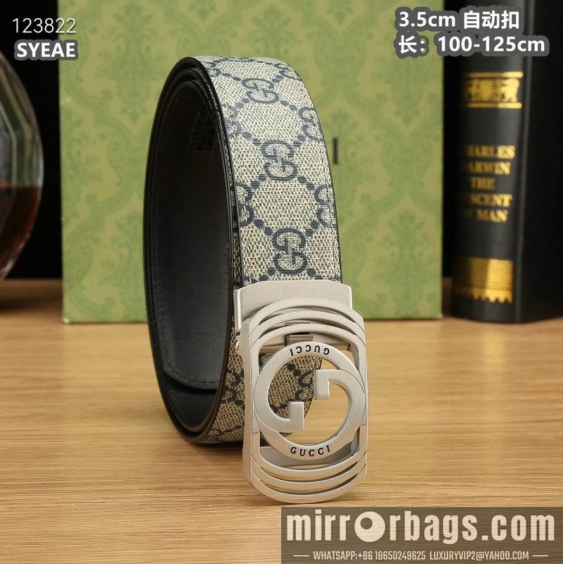 Gucci belt 35mmX100-125cm 8L46