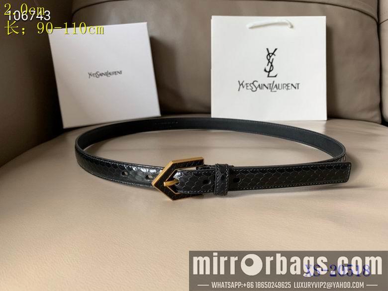 YSL Belt 20mmX90-110cm 8L01