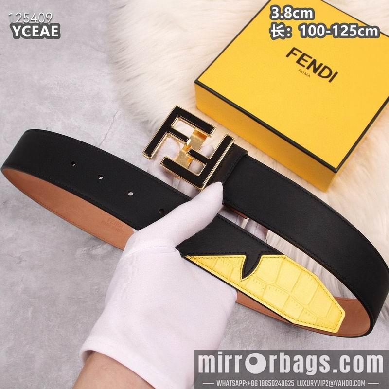 Fendi belt 38mmX100-125cm 8L22