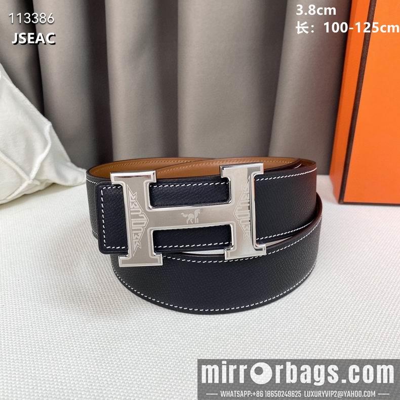 Hermes belt 38mmX100-125cm 8L082504