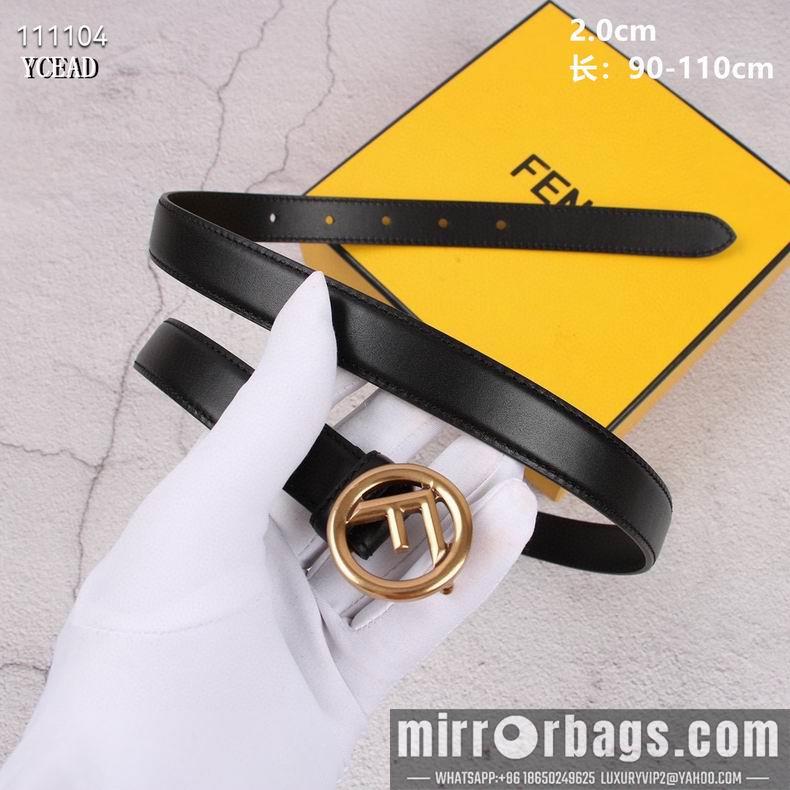 Fendi Belt 20mmX90-110cm 8L02