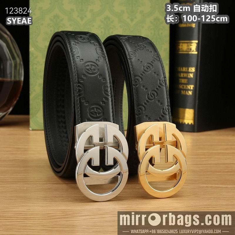 Gucci belt 35mmX100-125cm 8L44