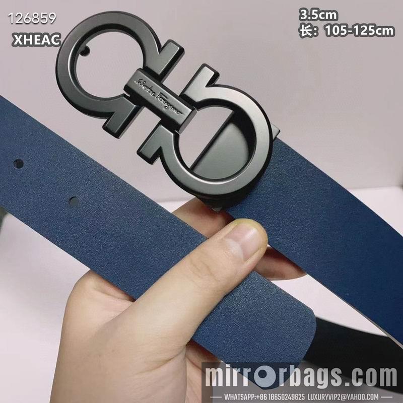 Ferragamo belt 35mmX105-125cm 8L98