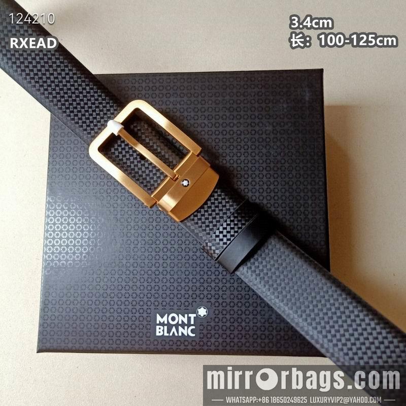 Montblanc belt 34mmX100-125cm 8L07