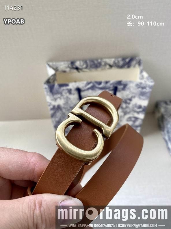 Dior Belt 20mmX90-110cm 8L03
