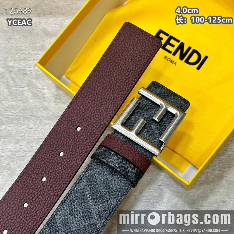 Fendi belt 40mmX100-125cm 8L27