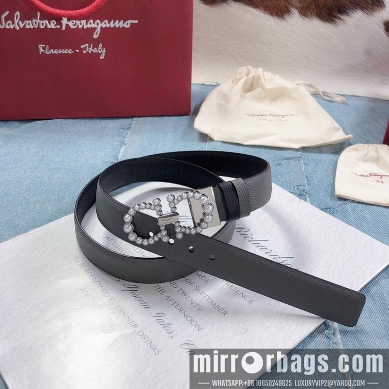 Ferragamo Belt 25mmx95-110cm 7D05