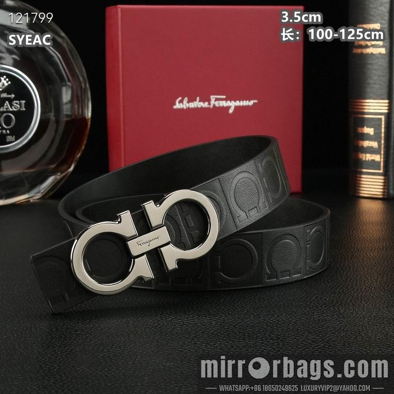Ferragamo belt 35mmX100-125cm 8L74