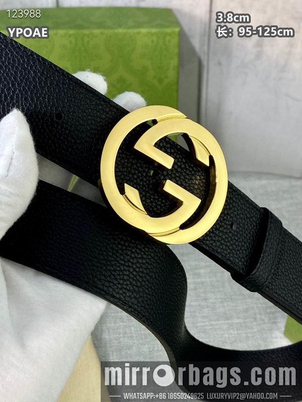 Gucci belt 38mmX95-125cm 8L10