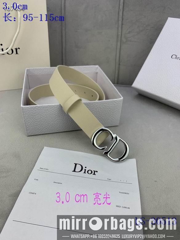 Dior Belt 30mm 95-115cm 8L05