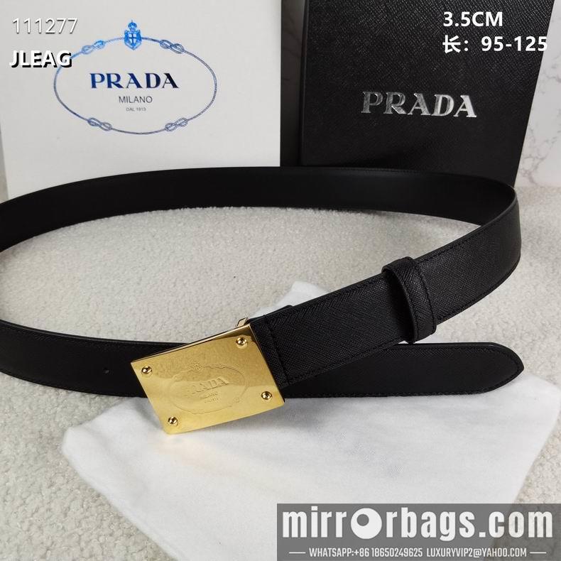 Prada belt 35mmX95-125CM 8L10