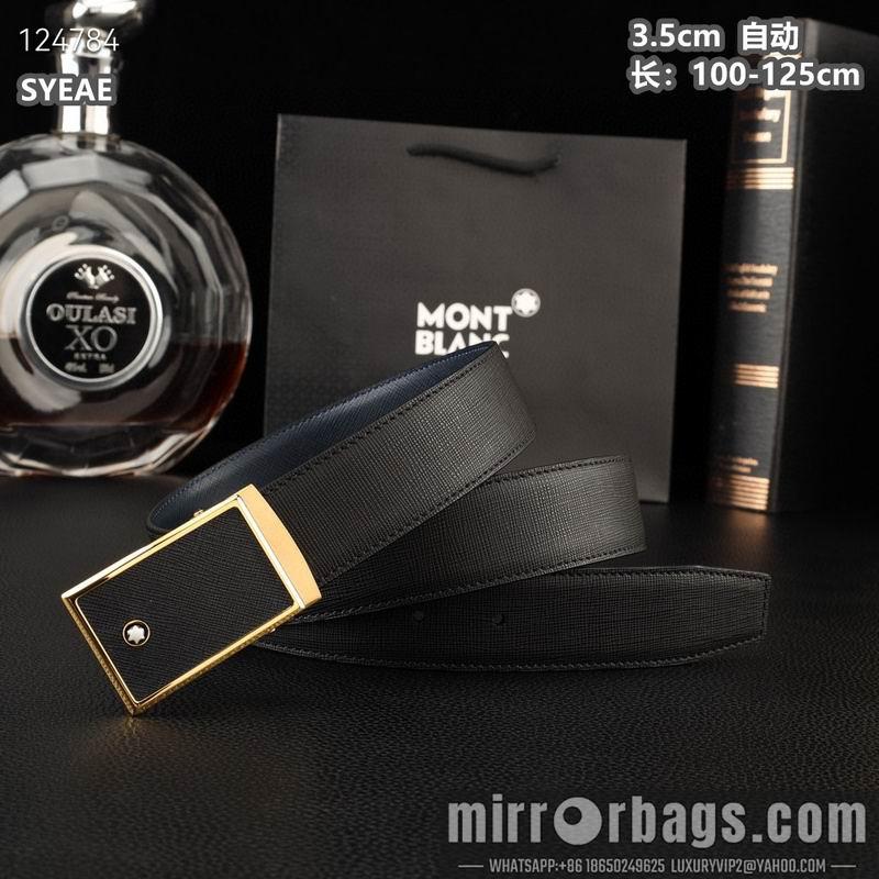 Montlanc belt 35mmX100-125cm 8L30
