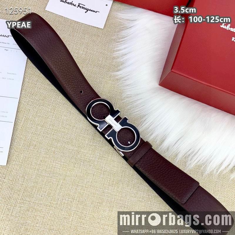 Ferragamo belt 35mmX100-125cm 8L20