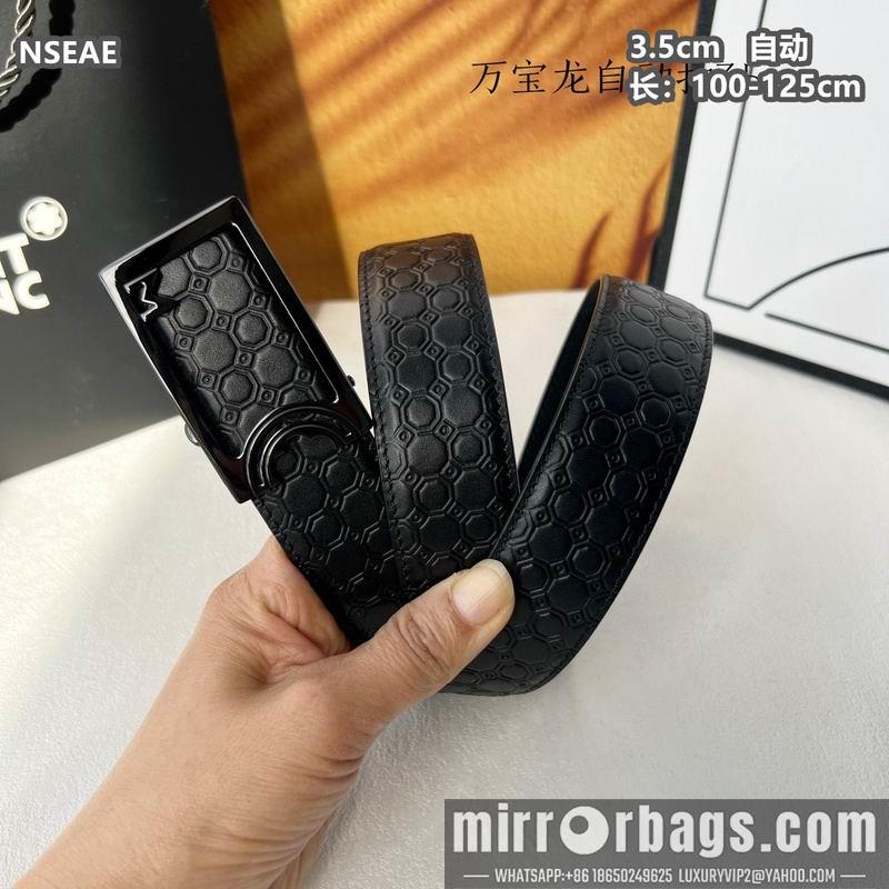 Montlanc belt 35mmX100-125cm 8L69