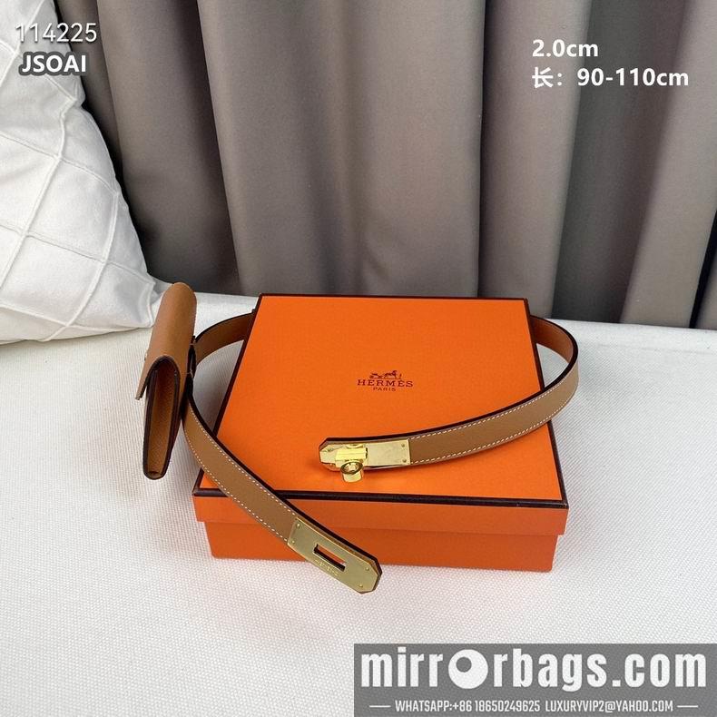 Hermes belt 20mmX90-115cm 8L082501