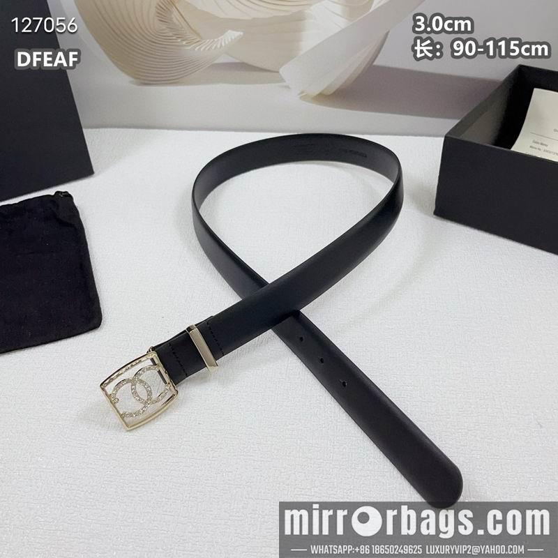 Chanel belt 30mmX90-115cm 8L33