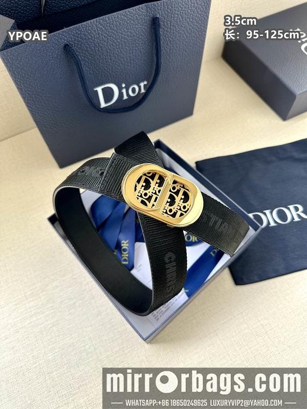 Dior belt 35mmX95-125cm 8L42