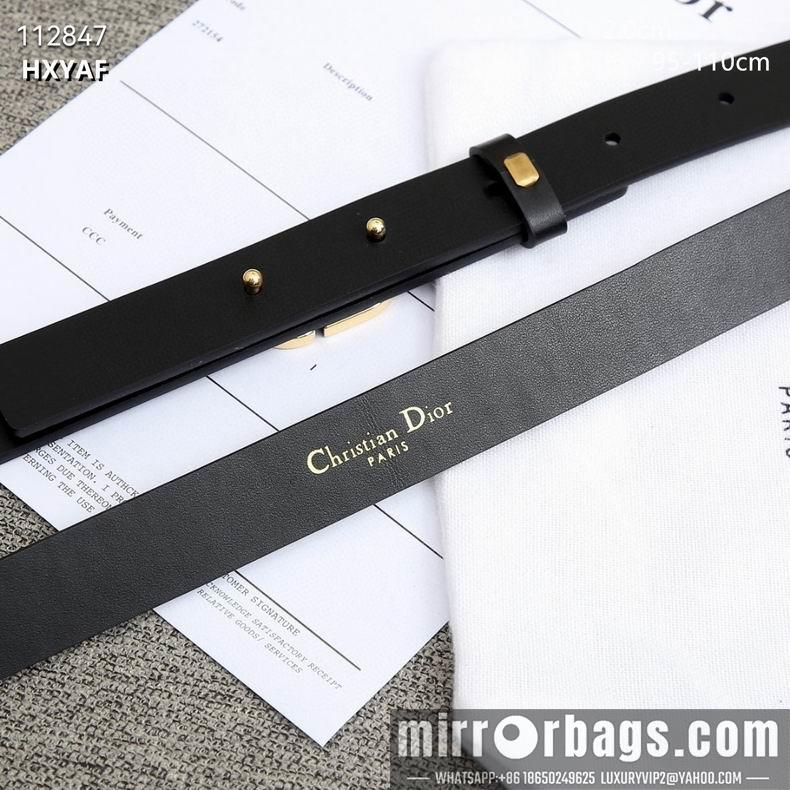 Dior Belt 20mmX95-110cm 8L07