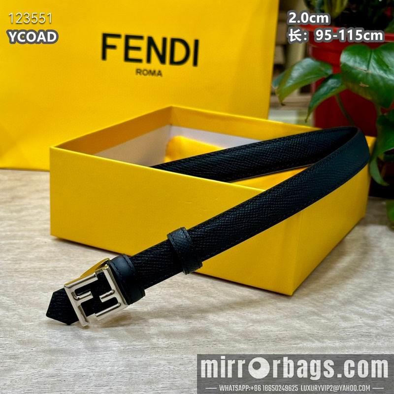 Fendi belt 20mmX95-115cm 8L16