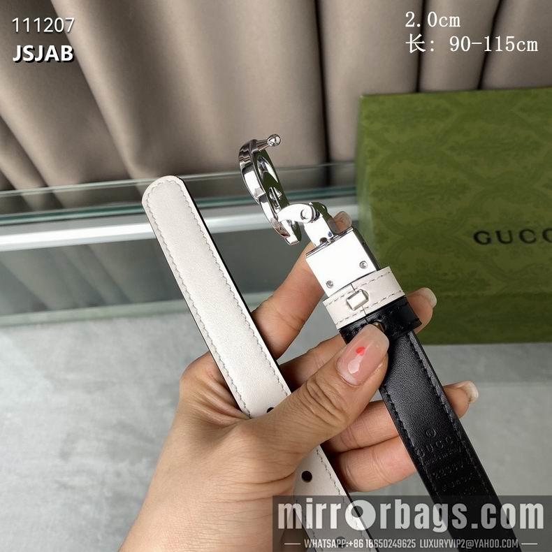 Gucci Belt 20mm 90-115cm 8L01