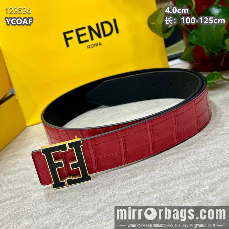 Fendi belt 40mmX100-125cm 8L31