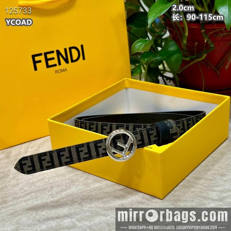 Fendi belt 20mmX90-115cm 8L18