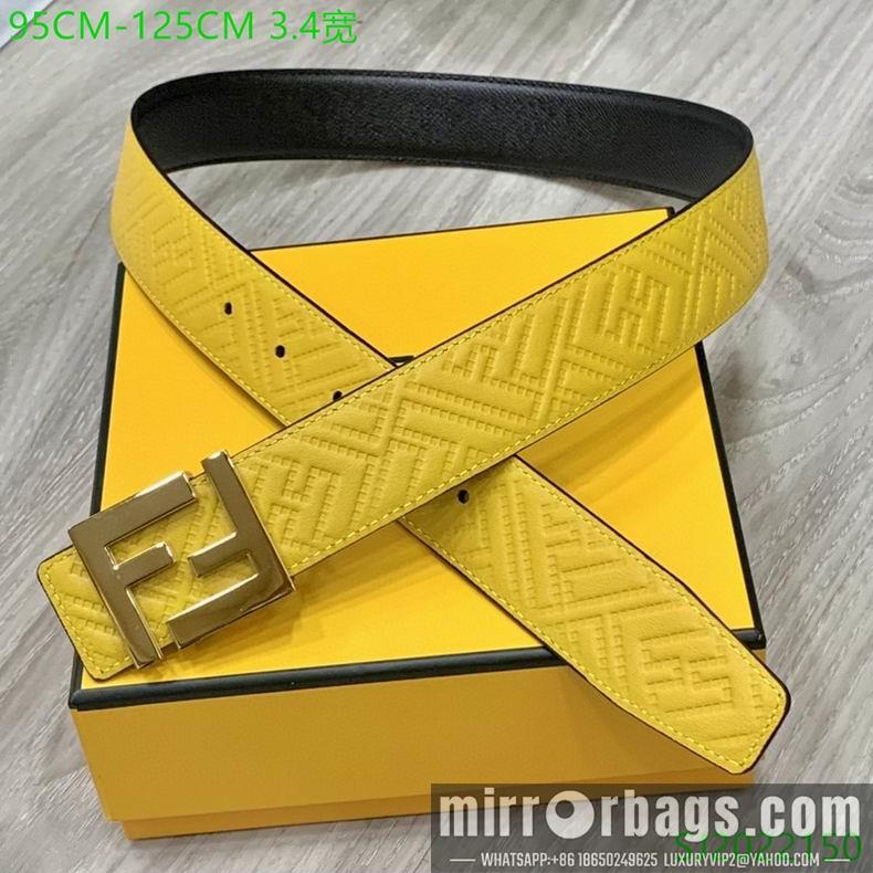 Fendi Belt 34mmX95-125cm 7D01