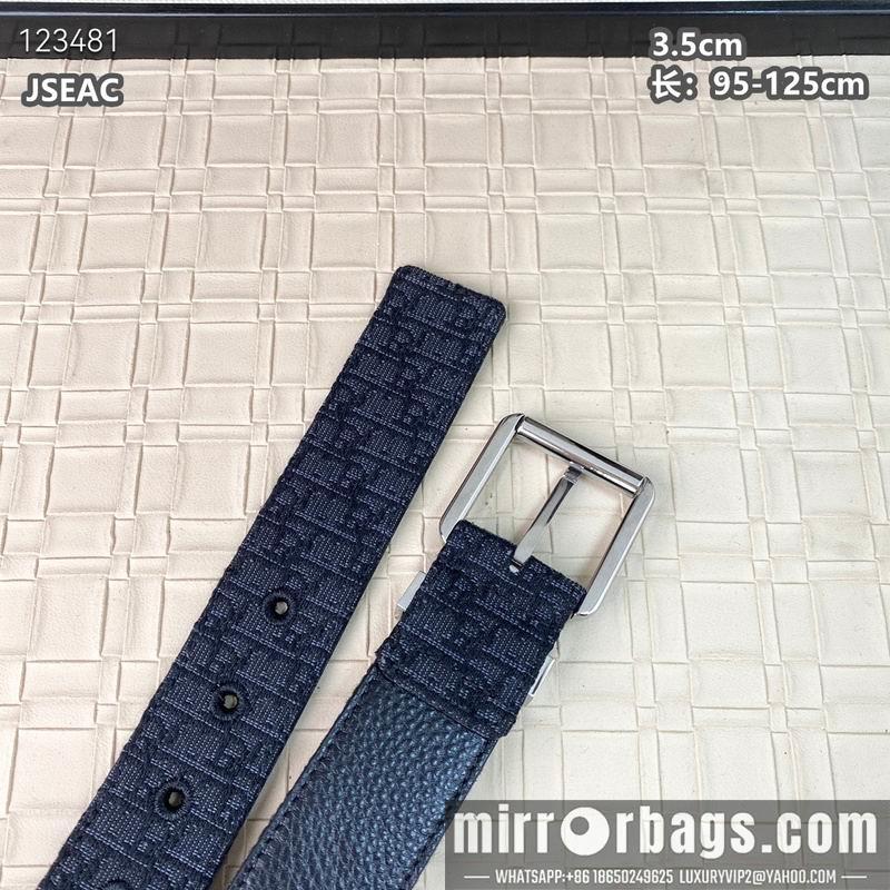 Dior belt 35mmX95-125cm 8L30