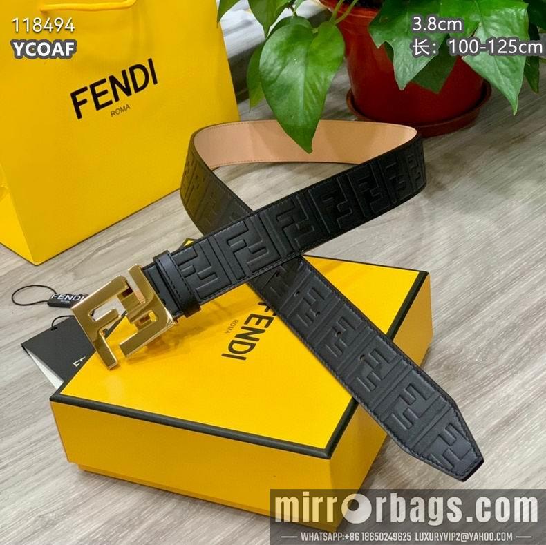 Fendi belt 38mmX100-125cm 8L02