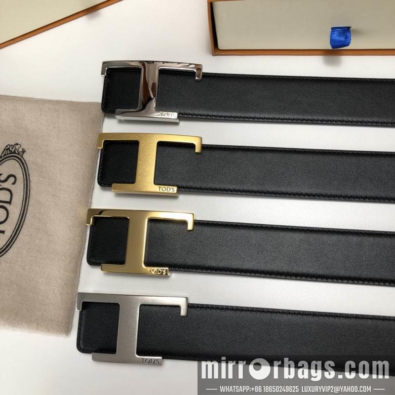 Tod's belt 34mmX95-125cm 7D04