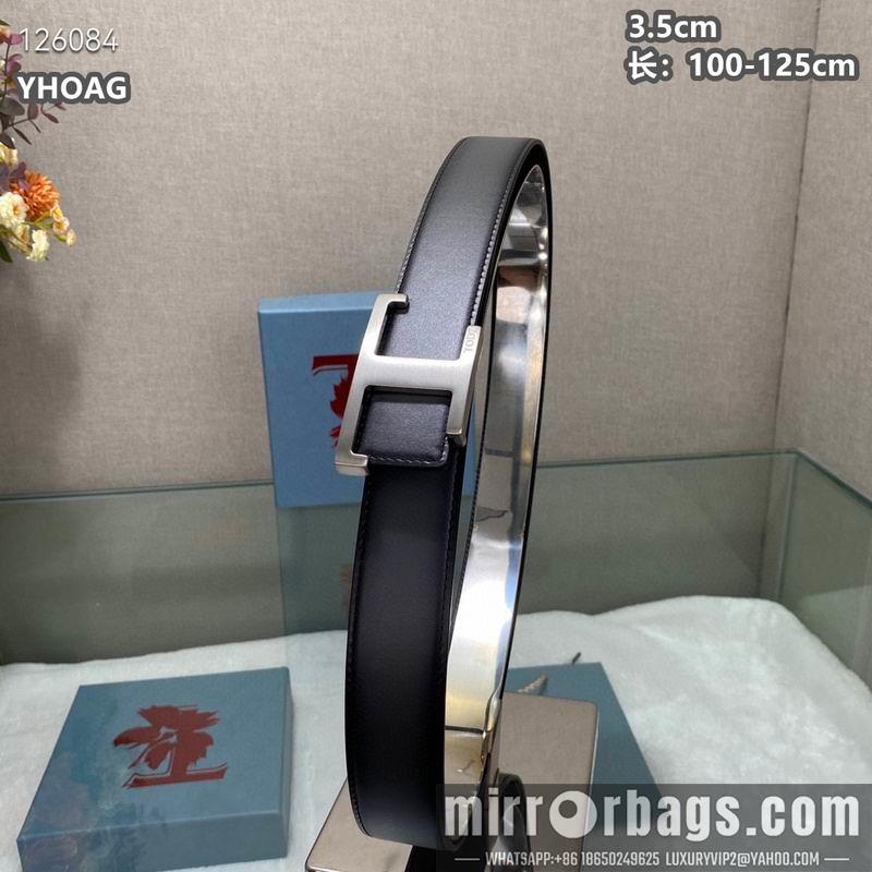 Tod's belt 35mmX100-125cm 8L05