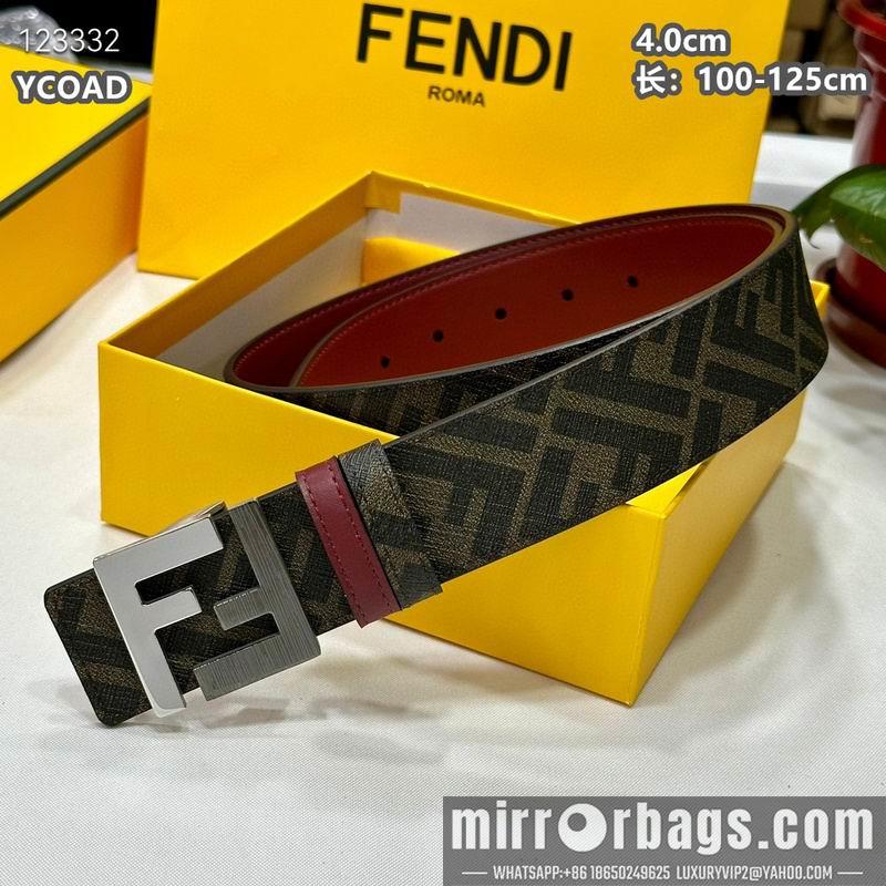 Fendi belt 40mmX100-125cm 8L74