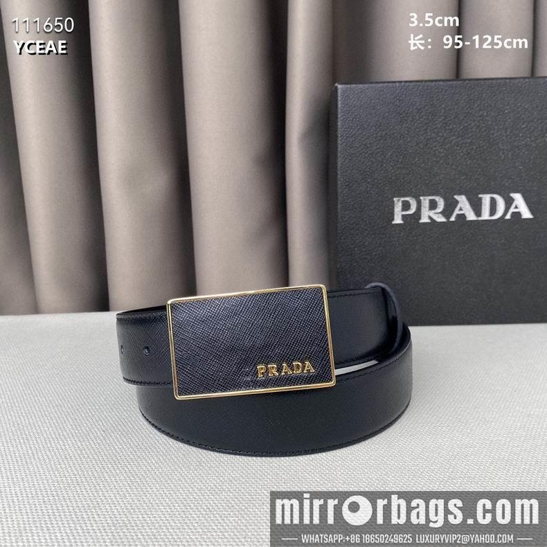 Prada belt 35mmX95-125CM 8L13