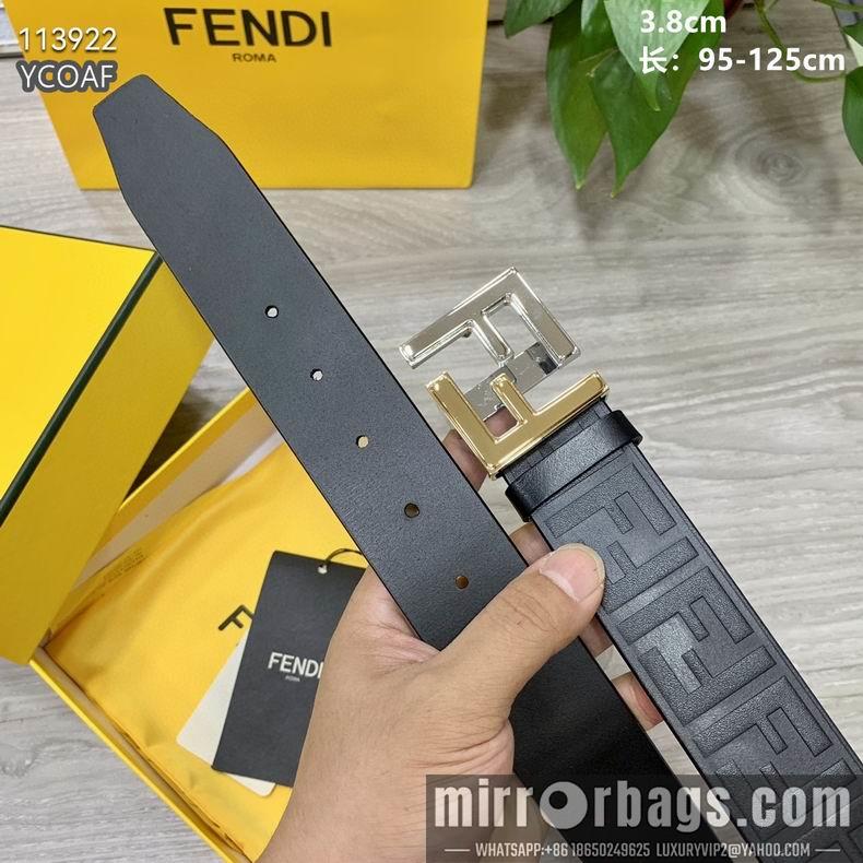 Fendi Belt 38mmX95-125cm 8L06