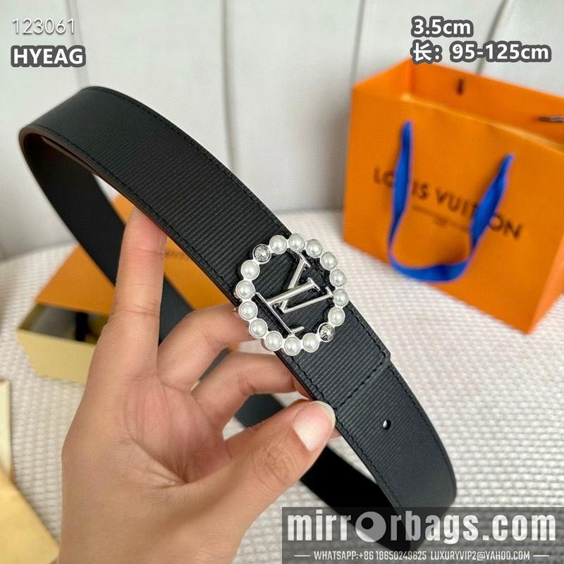 LV belt 35mmX95-125cm 8L01