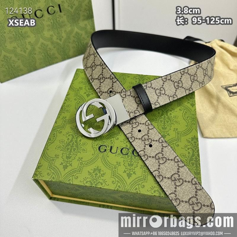 Gucci belt 38mmX95-125cm 8L09